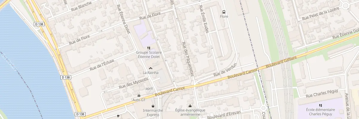 Plan du 48 Rue des Pâquerettes à Alfortville