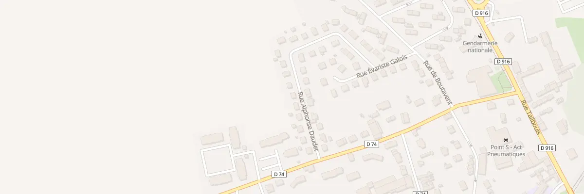 Plan du 11 Rue Alphonse Daudet à Saint-Just-en-Chaussée