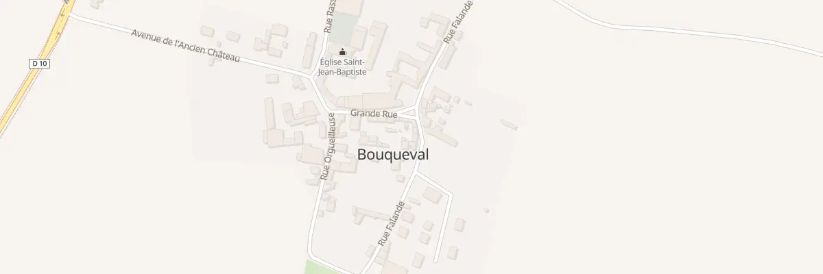 Plan du 20 Rue Falande à Bouqueval