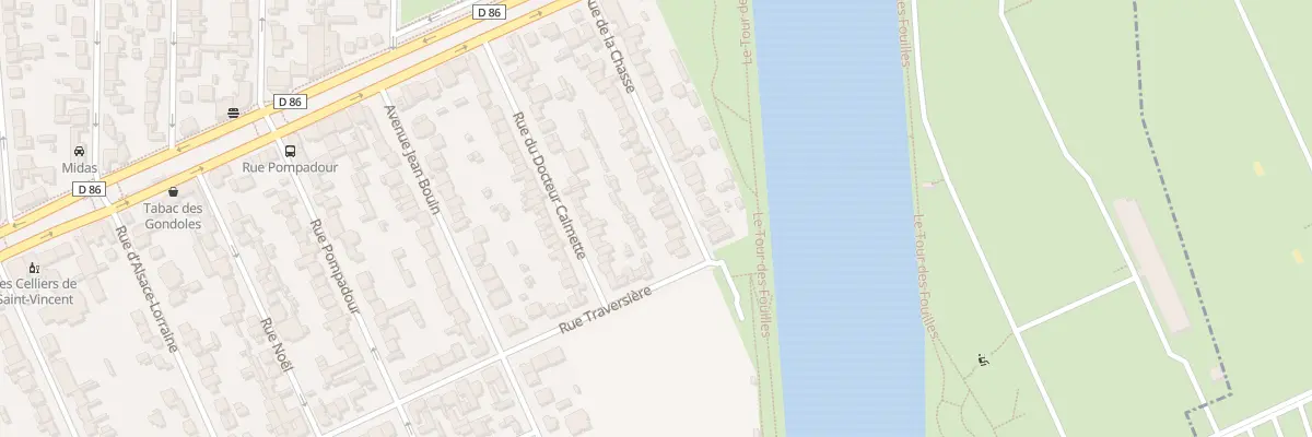 Plan du 34 Rue de la Chasse à Choisy-le-Roi