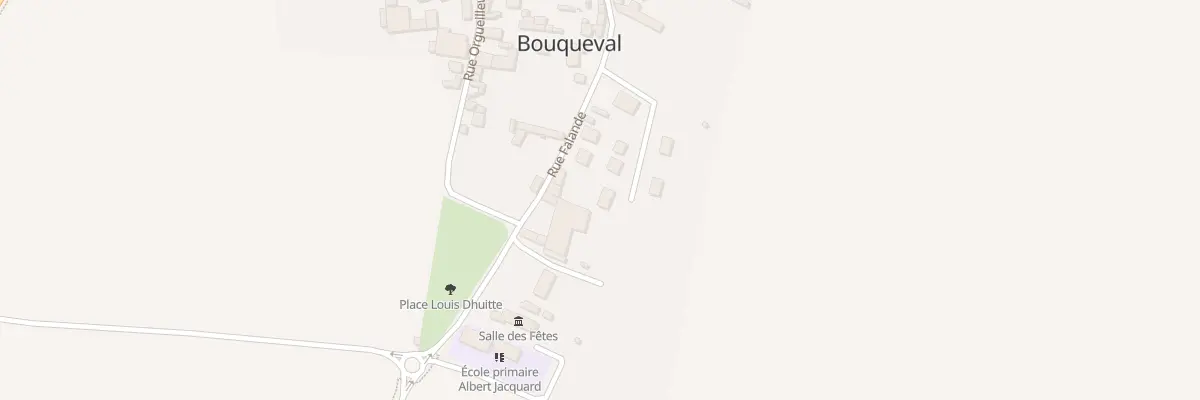 Plan du 2 Chem des Acacias à Bouqueval