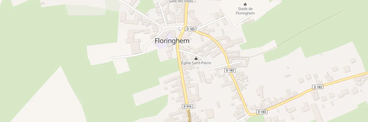 Plan du 9 Rue Amand Montois à Floringhem