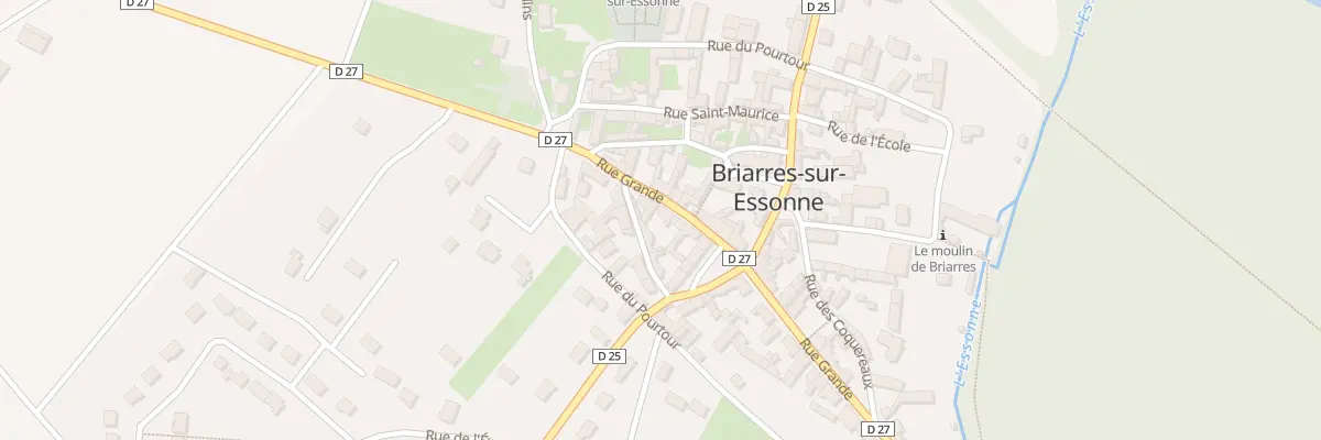 Plan du 443 Gr Grande Rue à Briarres-sur-Essonne