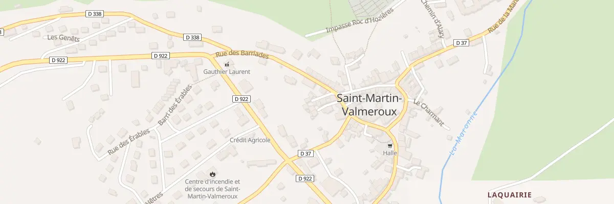 Plan du 6 Barri des Vergers à Saint-Martin-Valmeroux