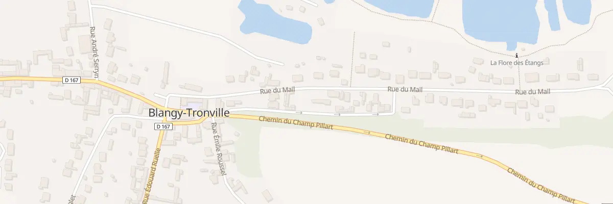 Plan du 4 Rue du Mail à Blangy-Tronville
