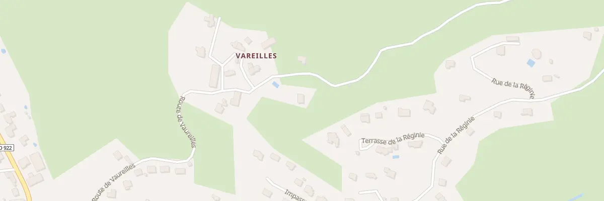 Plan du 16 Rte de Vaureilles à Naucelles