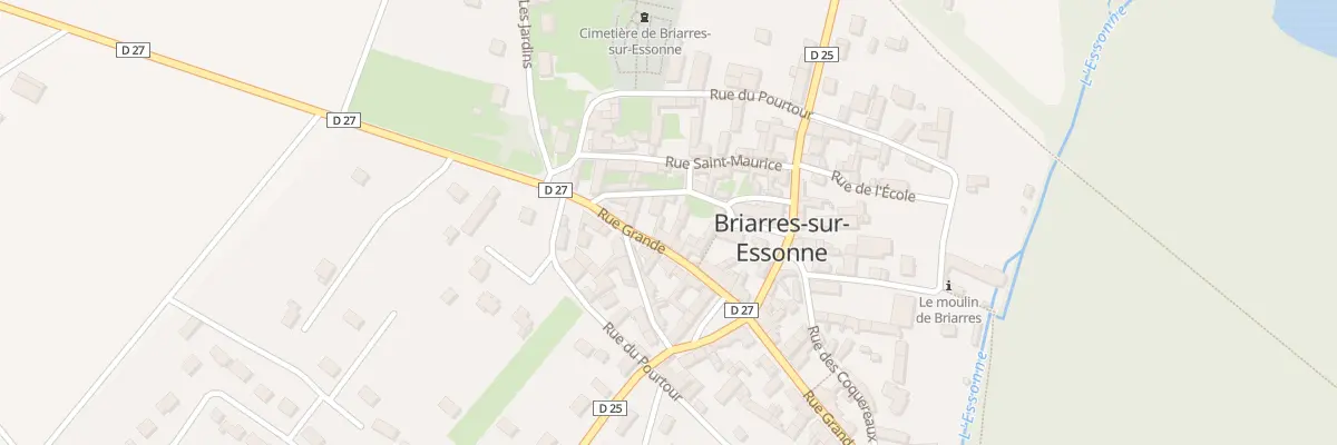 Plan du 450 Gr Grande Rue à Briarres-sur-Essonne