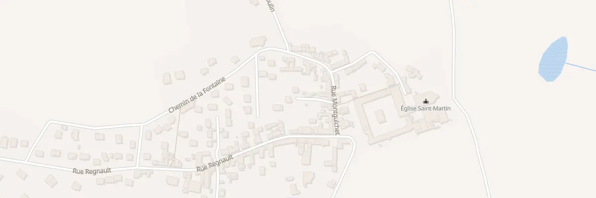 Plan du Village à Mareil-en-France