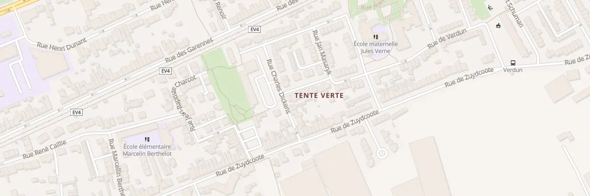 Plan du 8 Rue de la Marne à Dunkerque