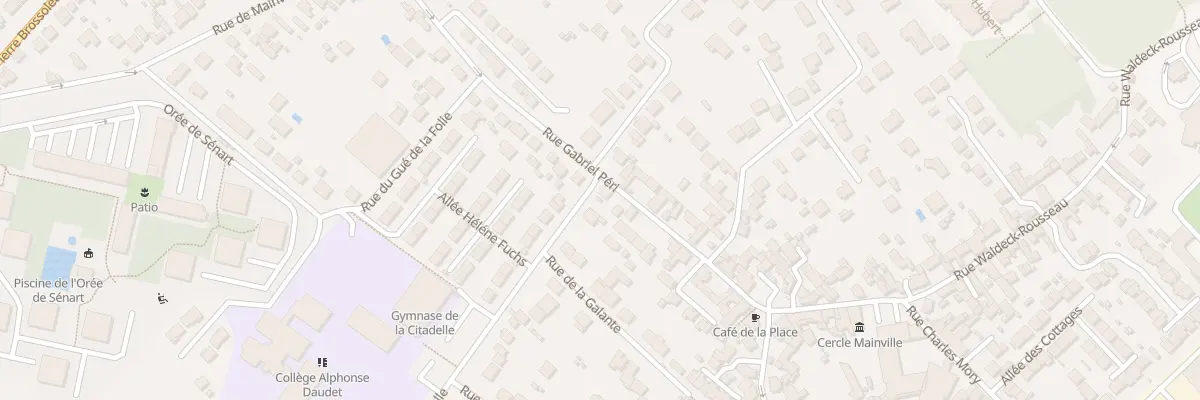 Plan du 22 Rue Gabriel Péri à Draveil