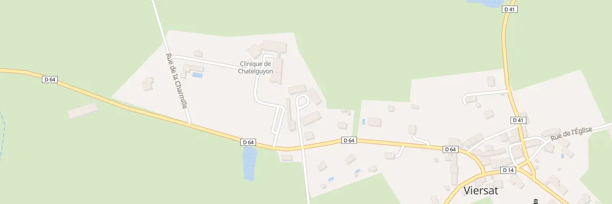 Plan du 1 Imp Chatel Guyon à Viersat
