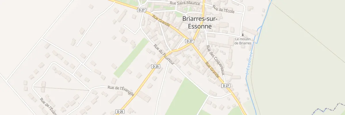 Plan du 5 Pl des Déportés à Briarres-sur-Essonne