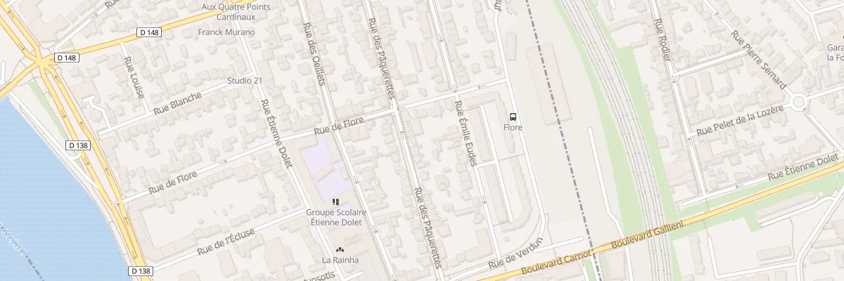 Plan du 31 Rue des Pâquerettes à Alfortville