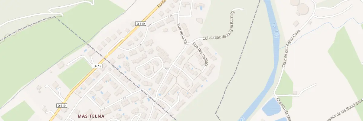 Plan du 19 Rue de la Têt à Catllar