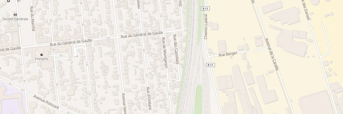 Plan du 46 Rue de Montgeron à Villeneuve-le-Roi