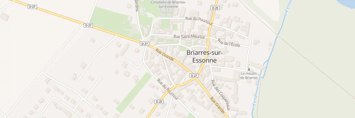 Plan du 438 Gr Grande Rue à Briarres-sur-Essonne