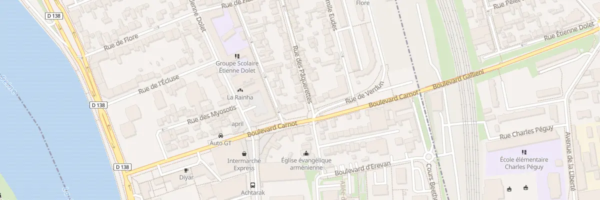 Plan du 54 Rue des Pâquerettes à Alfortville