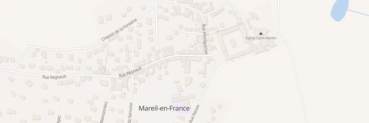 Plan du 7 Rue Regnault à Mareil-en-France