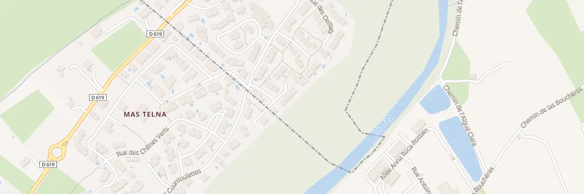 Plan du 8 Rue des Rosiers à Catllar