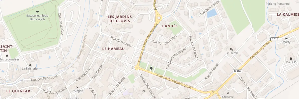 Plan du 1 Rue Louis Codet à Prades