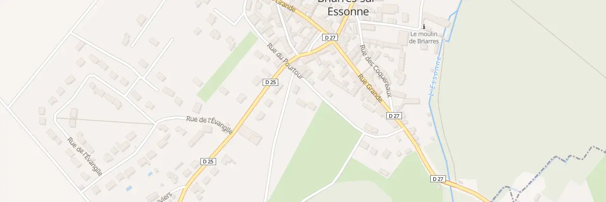 Plan du 189 Rue du Pourtour à Briarres-sur-Essonne
