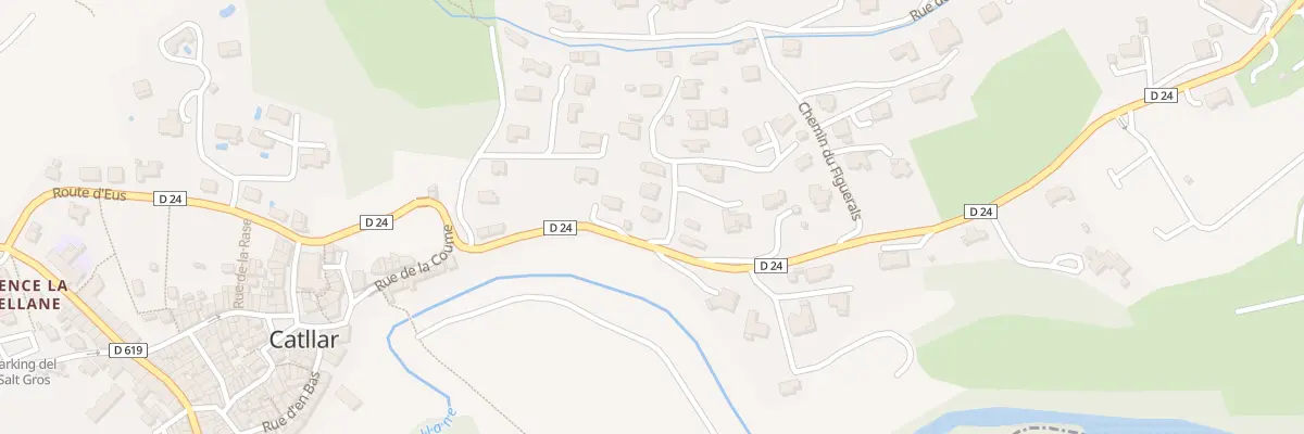 Plan du 1 Las Redounes à Catllar