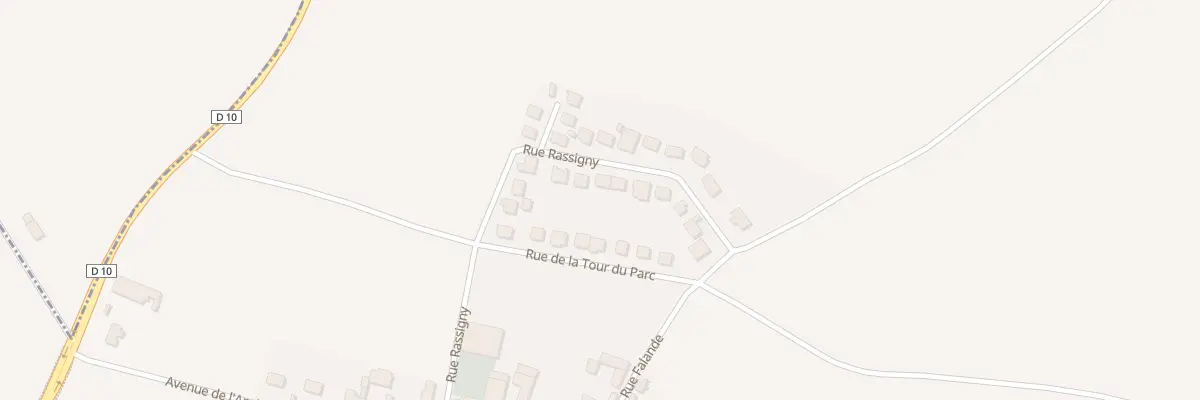 Plan du 31 Rue Rassigny à Bouqueval