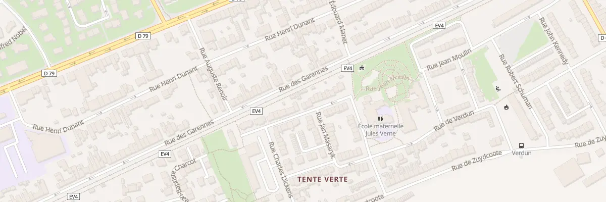 Plan du 64 Rue du Capitaine Michel à Dunkerque