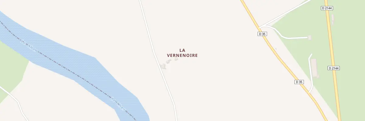 Plan du 380 Les Grosses Terres à Bruère-Allichamps