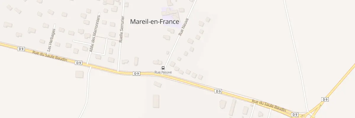 Plan du 17 Rue Neuve à Mareil-en-France