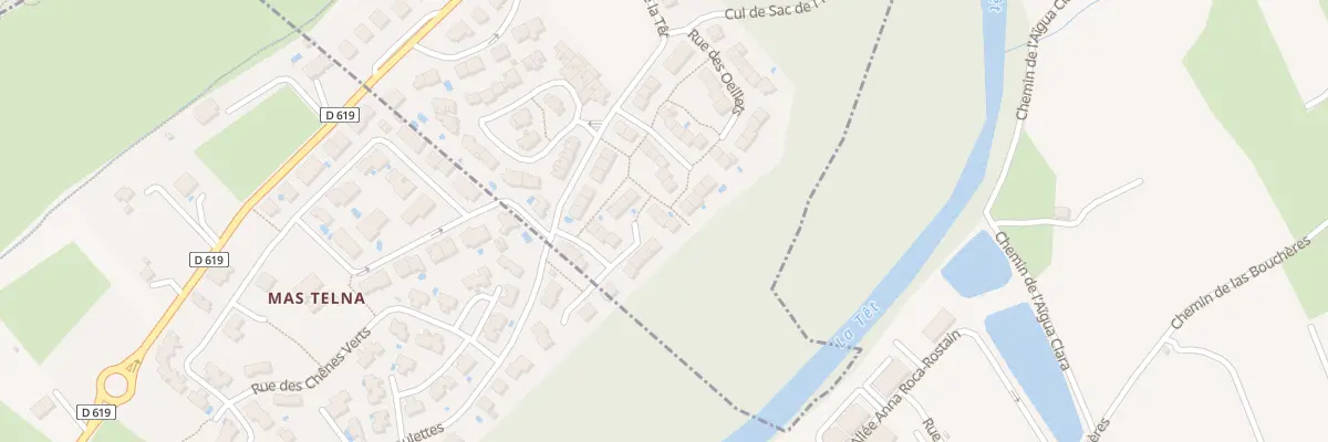 Plan du 11 Rue des Rosiers à Catllar