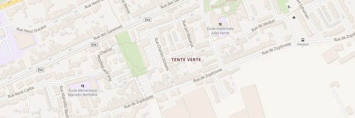Plan du 26 Rue de la Marne à Dunkerque