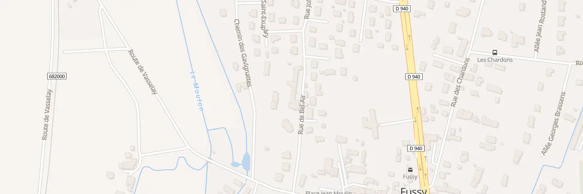 Plan du 7B Rue de Bel - Air à Fussy