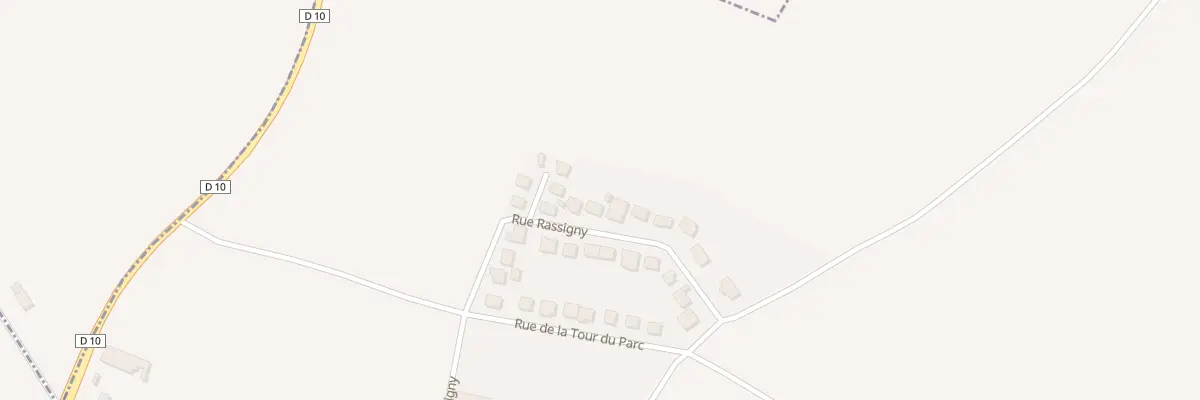 Plan du 16 Rue Rassigny à Bouqueval