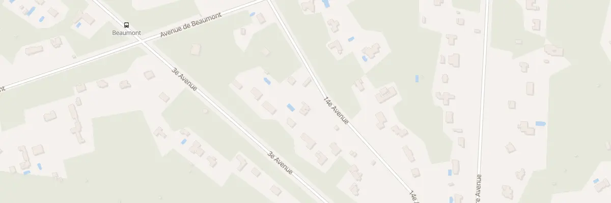 Plan du 55 Av 14eme Avenue à Lamorlaye