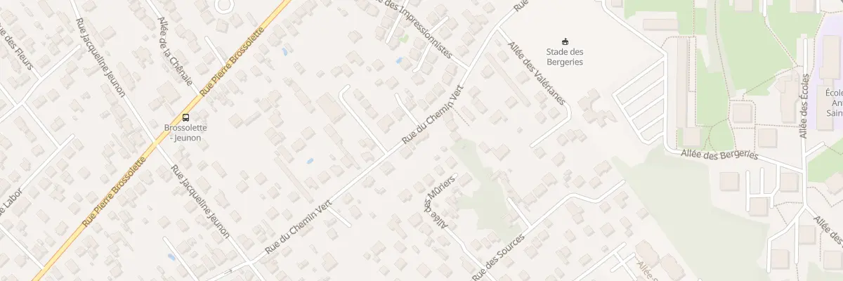 Plan du 14 Rue du Chemin Vert à Draveil