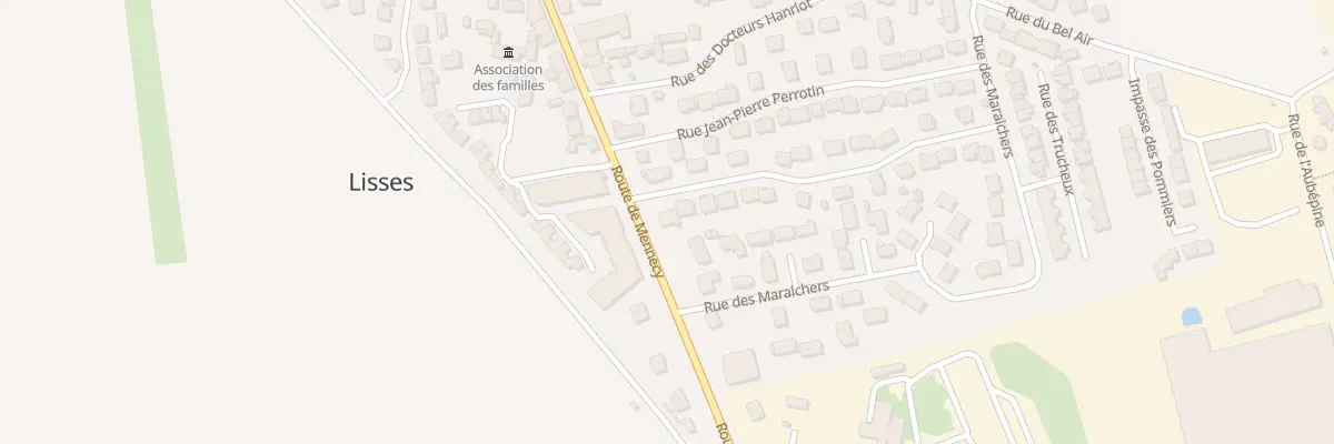 Plan du 2 Rue André Métier à Lisses