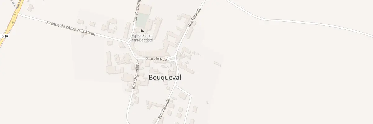 Plan du 35 Rue Falande à Bouqueval