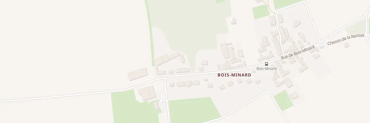 Plan du 1C Rue de Bois Minard à Nanteau-sur-Essonne