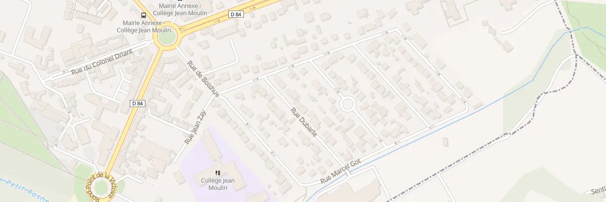 Plan du 9 Rue Dubarle à Arnouville