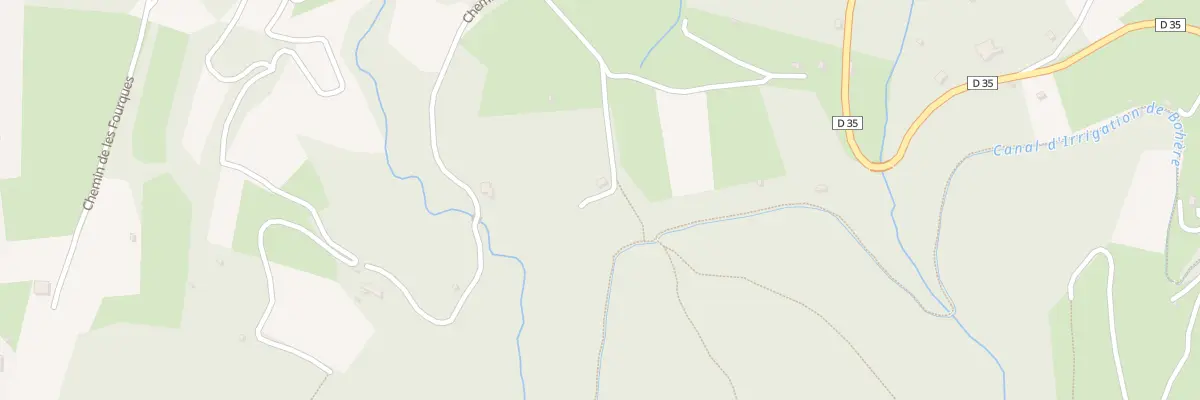 Plan du 9001F Che de la Roufaque à Prades