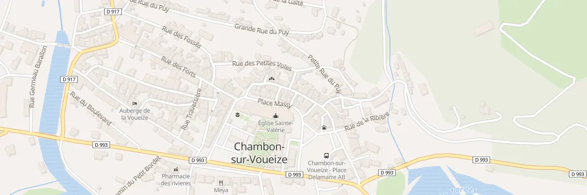 Plan du 27 Pl Massy à Chambon-sur-Voueize