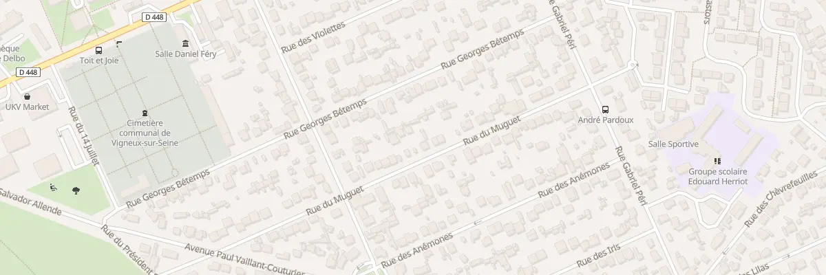 Plan du 29 Rue du Muguet à Vigneux-sur-Seine