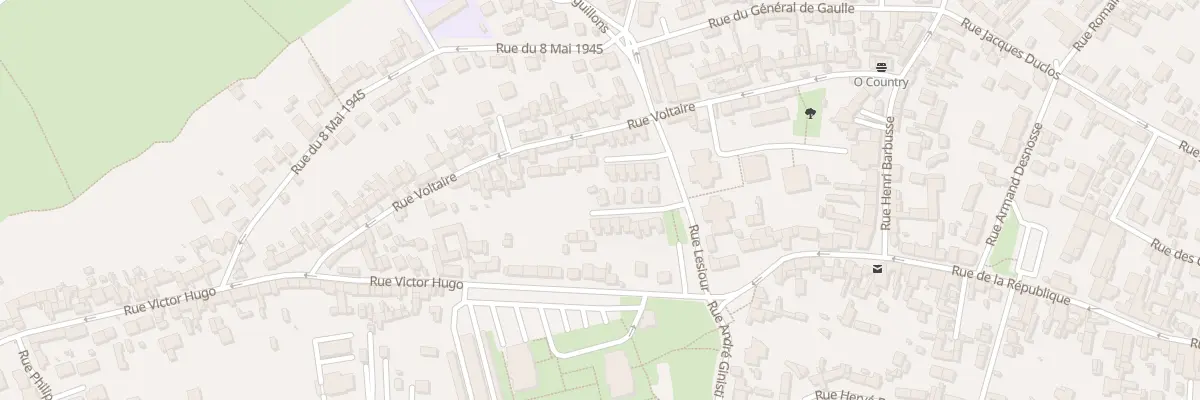 Plan du 15 Rue Lesiour à Montataire