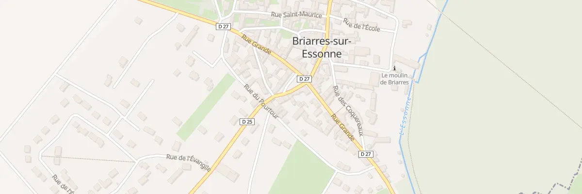 Plan du 1B Pl des Déportés à Briarres-sur-Essonne