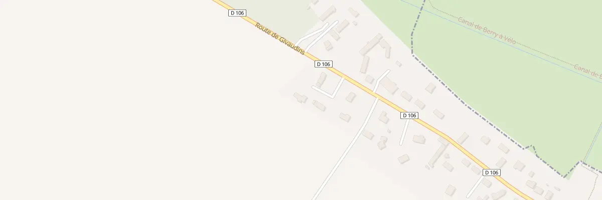 Plan du 2 Le Champ de la Vigne à Plaimpied-Givaudins