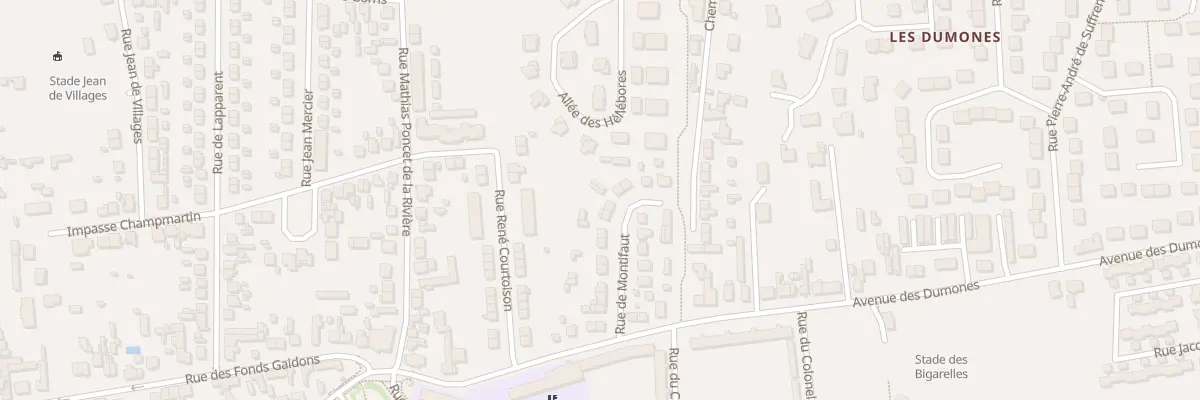 Plan du 17 Rue de Montifaut à Bourges