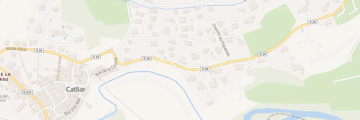 Plan du 2B Rue des Redounes à Catllar