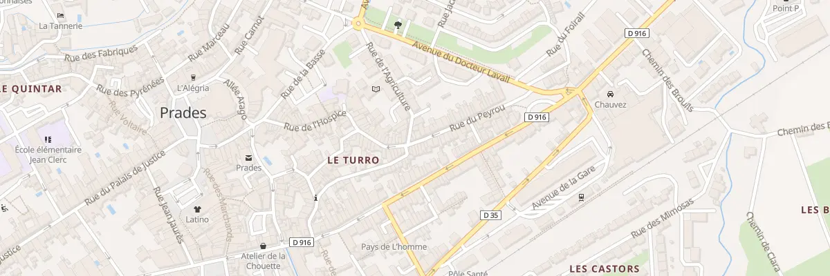 Plan du 3 Rue du Pérou à Prades