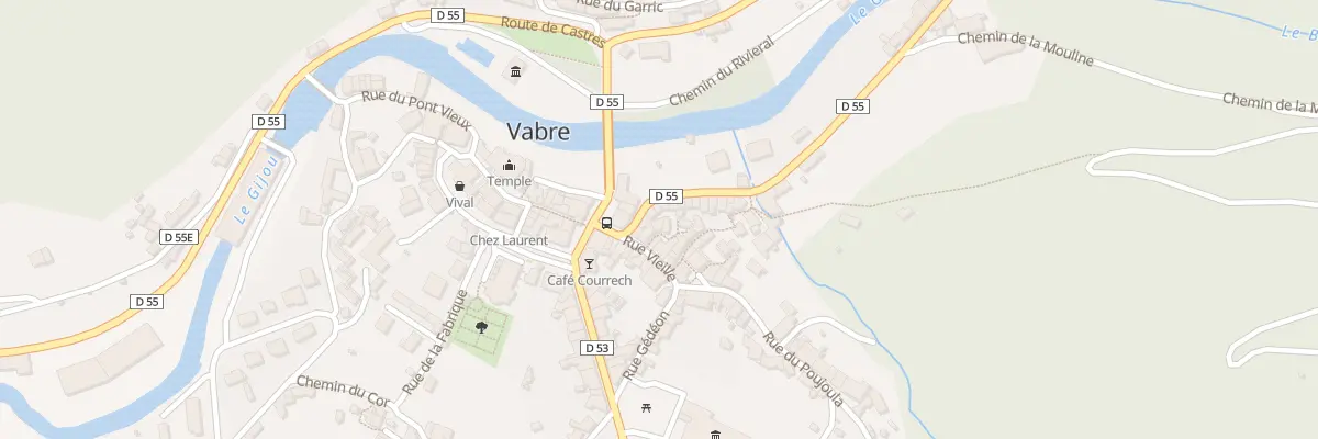 Plan du 2 Rue Vabrez à Vabre